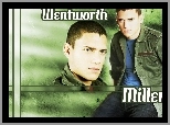 Wentworth Miller, zielona kurtka